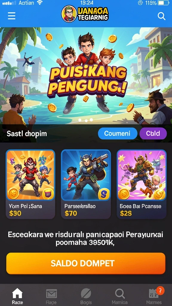 Screenshot putarmega nomor 1